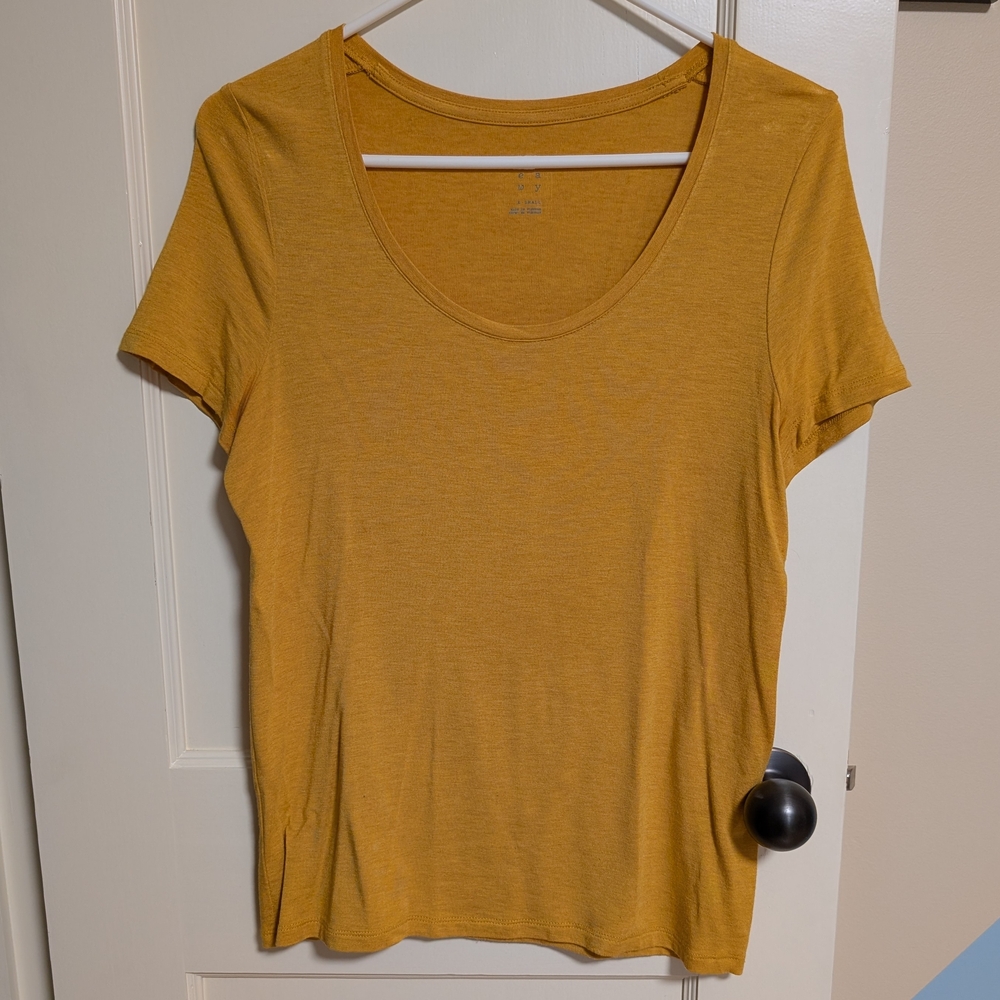 A New Day Mustard Yellow Women's Top